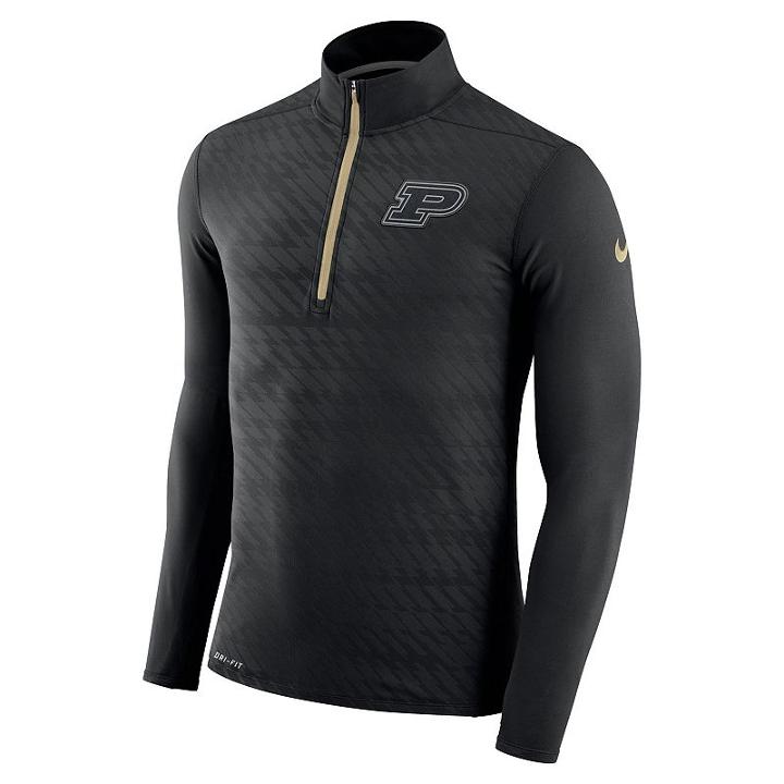 Men's Nike Purdue Boilermakers Dri-fit Element Pullover, Size: Large, Ovrfl Oth