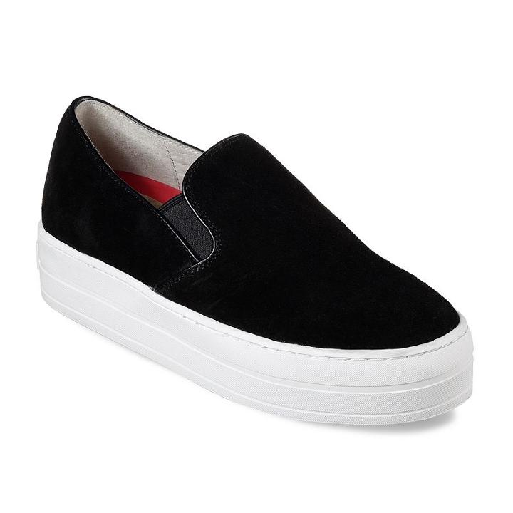 Skechers Uplift Suedeciety Women's Platform Sneakers, Size: 7.5, Grey (charcoal)