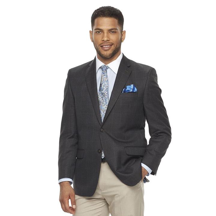 Men's Chaps Classic-fit Sport Coat, Size: 42 Short, Green Oth