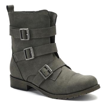 Unleashed By Rocket Dog Baling Women's Boots, Size: Medium (6.5), Dark Grey