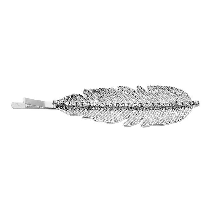 Lc Lauren Conrad Feather Bobby Pin, Women's, Silver