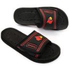 Adult Louisville Cardinals Slide Sandals, Size: Xs, Black
