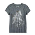 Girls 7-16 & Plus Size Mudd&reg; Graphic Tee, Size: 7-8, Light Grey