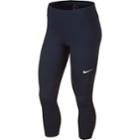Women's Nike Fly Victory Capri Leggings, Size: Xl, Light Blue