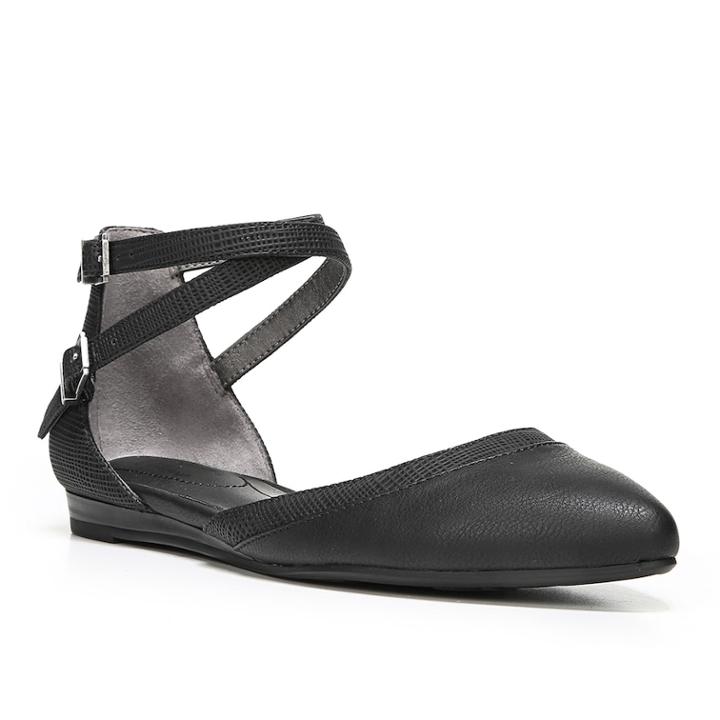 Lifestride Quincy Women's D'orsay Flats, Size: Medium (9.5), Oxford
