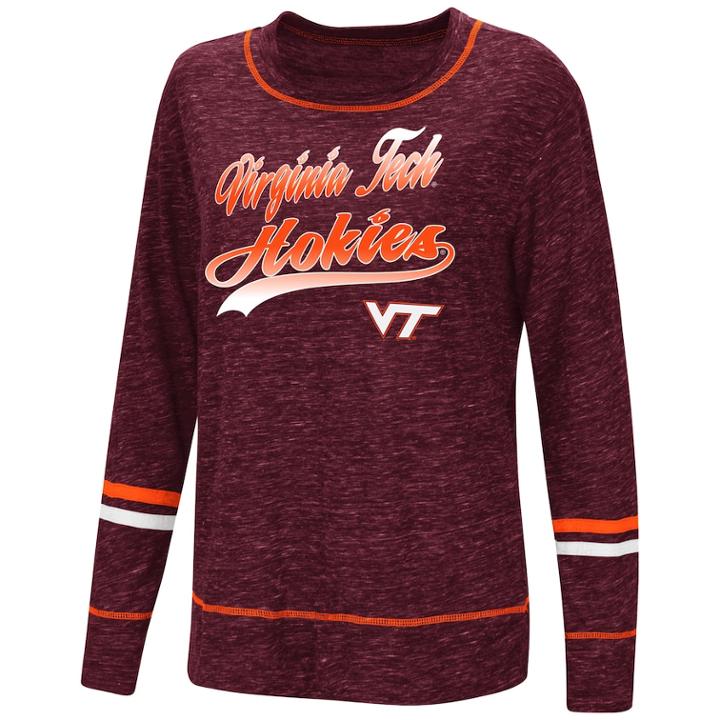 Women's Virginia Tech Hokies Giant Dreams Tee, Size: Xxl, Brt Red