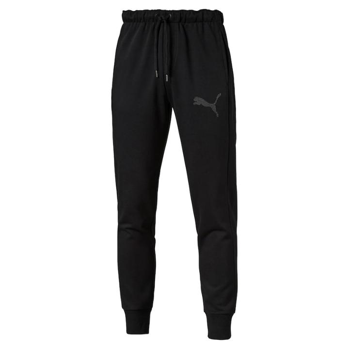 Men's Puma Core Jogger Sweatpants, Size: Medium, Black