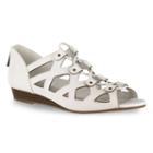 Easy Street Savvy Women's Sandals, Size: 11 Ww, White