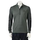 Men's Adidas Eleraw Quarter-zip Top, Size: Xxl, Dark Green