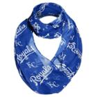 Women's Forever Collectibles Kansas City Royals Logo Infinity Scarf, Multicolor