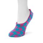 Muk Luks Women's Ballerina Gripper Slipper Socks, Purple