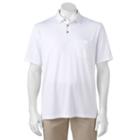 Big & Tall Grand Slam Classic-fit Motionflow 360 Performance Golf Polo, Men's, Size: Xxl Tall, White