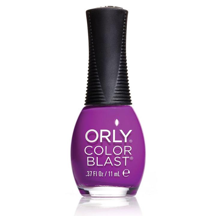 Orly Color Blast Neon Nail Polish - Florescent Fuchsia, Purple