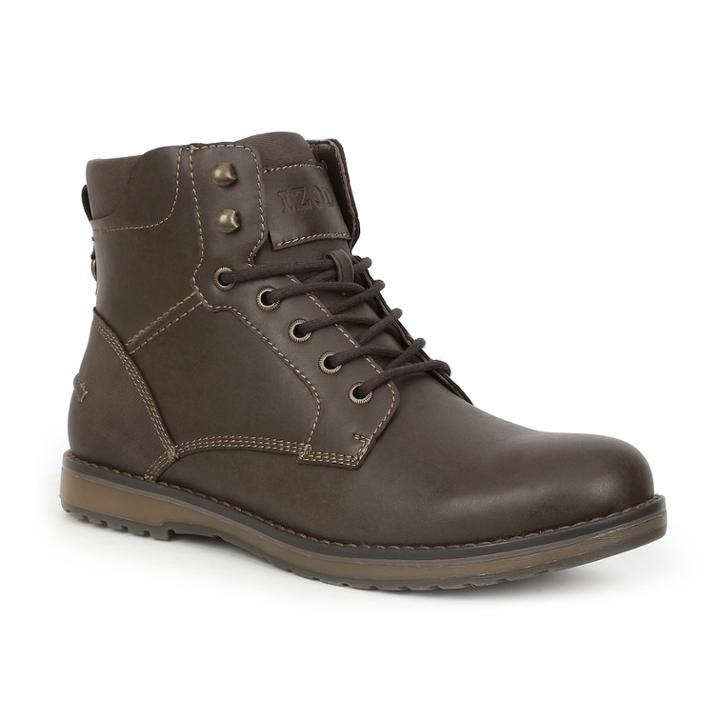 Izod Leon Men's Casual Ankle Boots, Size: Medium (12), Brown Oth