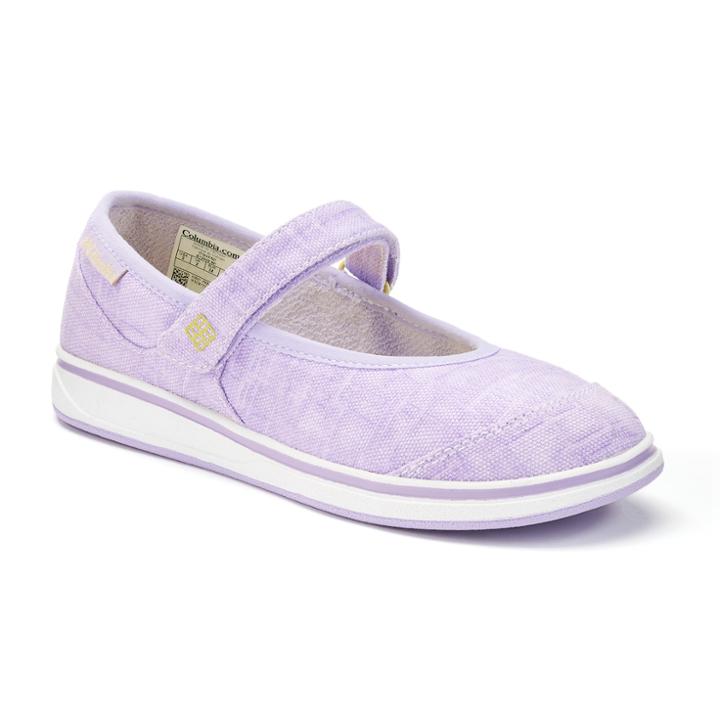 Columbia Kylie Girls' Mary Jane Shoes, Size: 2, Drk Purple