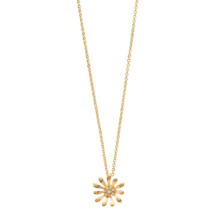 Lc Lauren Conrad Gold Tone Daisy Pendant Necklace, Women's