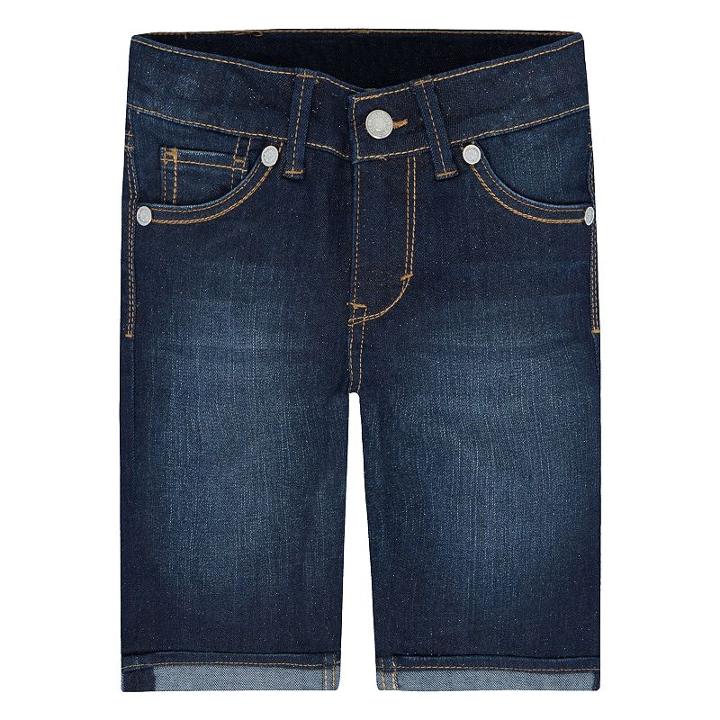 Girls 4-6x Levi's Sweetie Bermuda Shorts, Girl's, Size: 6x, Dark Blue