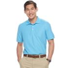 Men's Croft & Barrow&reg; Pique Performance Polo, Size: Xl, Blue (navy)