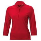 Nancy Lopez Luster Golf Top - Women's, Size: Small, Red