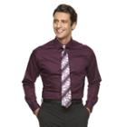 Big & Tall Van Heusen Regular-fit Solid Lux Sateen No-iron Spread-collar Dress Shirt, Men's, Size: 18.5 35-36, Red Other