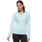 Women's Fila Sport&reg; Raglan Long Sleeve Jacket, Size: Xs, Light Blue