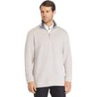 Men's Van Heusen Classic-fit Sweater Fleece Quarter-zip Pullover, Size: Xl, Lt Beige