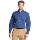 Men's Izod Premium Essentials Classic-fit Button-down Shirt, Size: Medium, Dark Blue