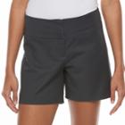 Women's Apt. 9&reg; Modern Fit City Shorts, Size: 8, Dark Grey