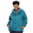 Plus Size Columbia Stone Creek Hooded Anorak Jacket, Women's, Size: 1xl, Turquoise/blue (turq/aqua)