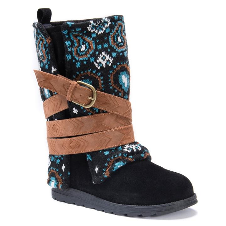 Muk Luks Nikki Women's Water Resistant Winter Boots, Size: 9, Oxford