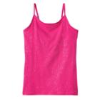 Girls 7-16 & Plus Size So&reg; Strappy Tank Top, Girl's, Size: 12, Med Pink