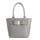 Apt. 9&reg; Brooklyn Bow Tote, Women's, Grey