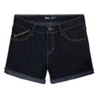 Girls 7-16 Levi's Scarlett Shortie Shorts, Girl's, Size: 7, Dark Blue