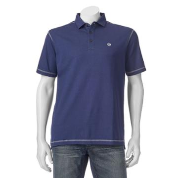 Men's Field & Stream Solid Polo, Size: Xl, Blue (navy)