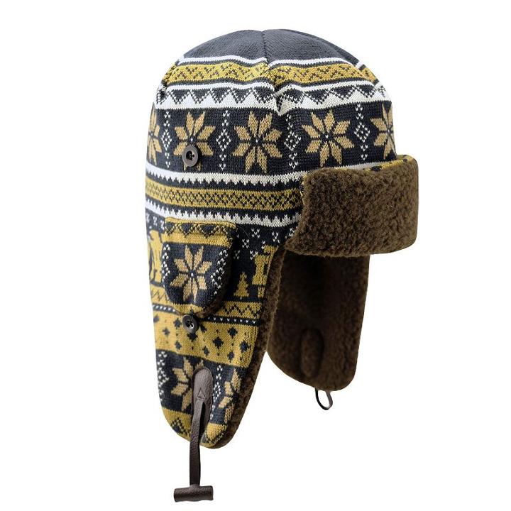 Adult Top Of The World Notre Dame Fighting Irish Trapper Hat, Blue (navy)