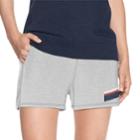Women's Champion Heritage French Terry Shorts, Size: Medium, Med Grey