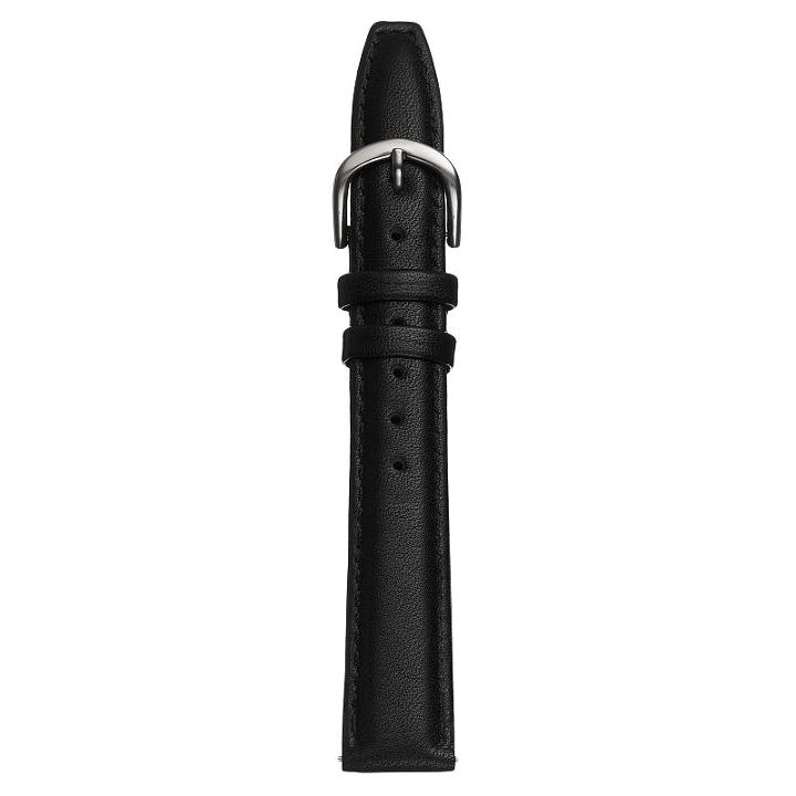Kreisler Unisex Leather Watch Band - Tx48316bk, Size: 16mm, Black