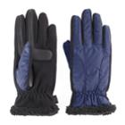 Women's Isotoner Fleece Smartouch Smartdri Tech Gloves, Size: L-xl, Blue