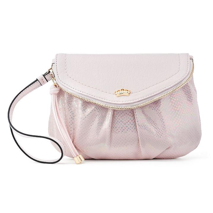 Juicy Couture Traveler Wristlet, Women's, Brt Pink