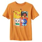 Boys 8-20 Pokmon New Starters Tee, Boy's, Size: Large, Orange