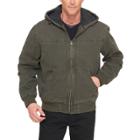 Big & Tall Levi's&reg; Sherpa-lined Workwear Bomber Jacket, Men's, Size: Xxl Tall, Med Green