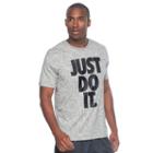 Big & Tall Nike Dri-fit Just Do It. Plays Tee, Men's, Size: M Tall, Grey Other