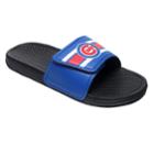 Men's Forever Collectibles Chicago Cubs Legacy Slide Sandals, Size: Medium, Team