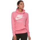 Women's Nike Sportswear Vintage Long Sleeve Graphic Hoodie, Size: Small, Med Pink