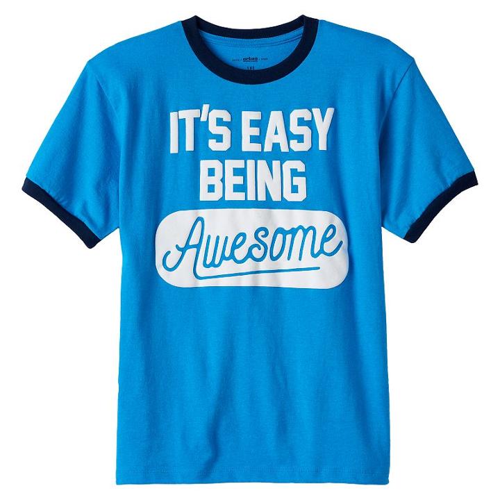 Boys 8-20 Vans Ringer Tee, Boy's, Size: Xl, Turquoise/blue (turq/aqua)