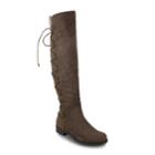Olivia Miller Smithtown Women's Riding Boots, Size: 5.5, Med Brown
