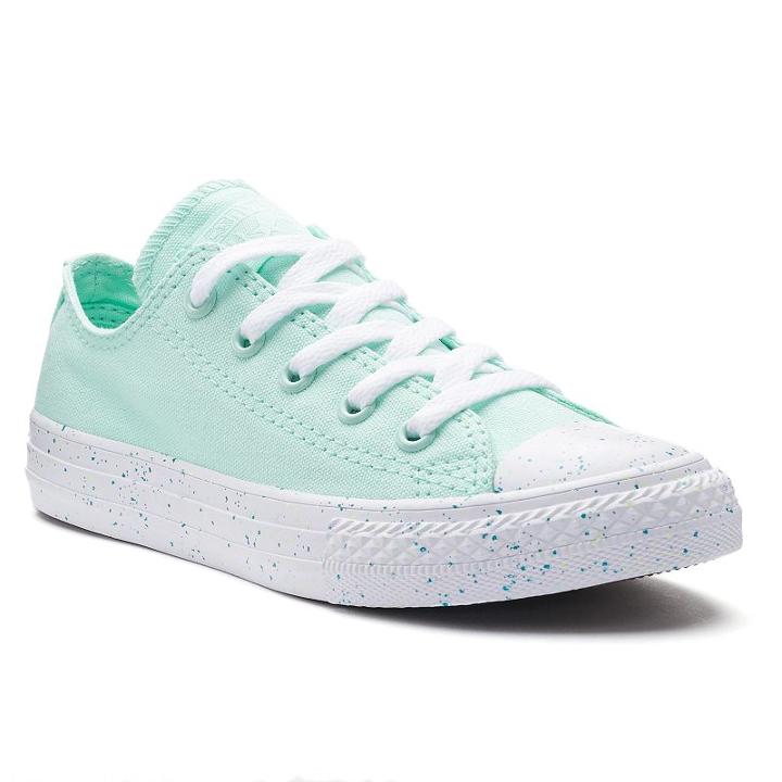 Girls' Converse Chuck Taylor All Star Speckled Sneakers, Girl's, Size: 1, Brt Green