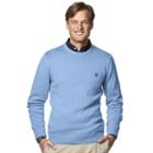 Chaps, Big & Tall Classic-fit Crew Sweater, Men's, Size: L Tall, Blue