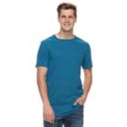 Men's Urban Pipeline&reg; Longline Tee, Size: Medium, Med Blue