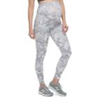 Maternity A:glow Belly Panel Workout Leggings, Women's, Size: L-mat, Light Grey